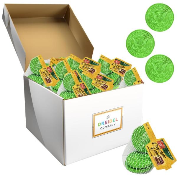 Grocery - The Dreidel Company Bags Hanukkah White Chocolate Coins, Valentine's Day Milk Chocolate Hearts - MSRP $12,463