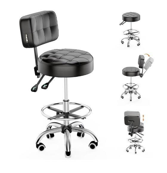 YJHome Rolling Stool, Cuisinart Griddler Indoor Grill, DWVO Dog Agility Accessories Kit, OLBRUS Work Table -MSRP $1,439