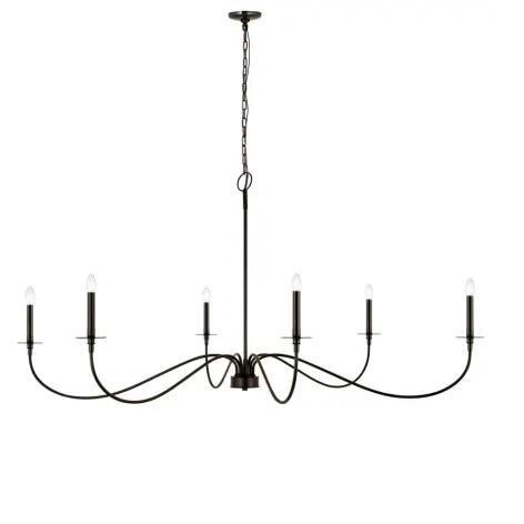 Z-Lite 2301-63MB Taper Candle Style Chandelier - MSRP $666