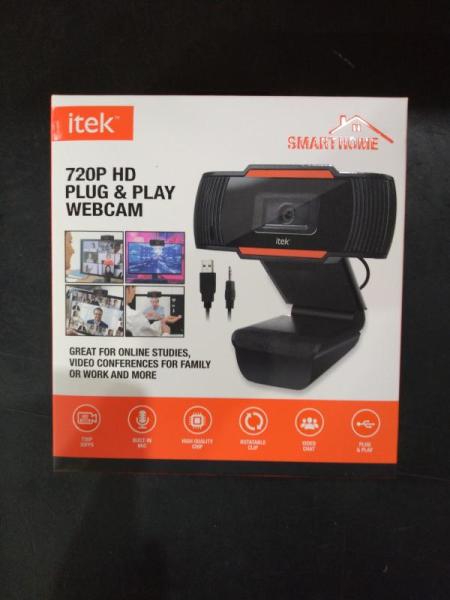 Itek 720P HD Smart Plug and Play Webcam - MSRP $8,096