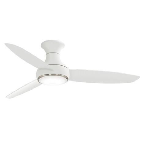 MinkaAire F467L-WH Indoor / Outdoor Smart LED Ceiling Fan - MSRP $489