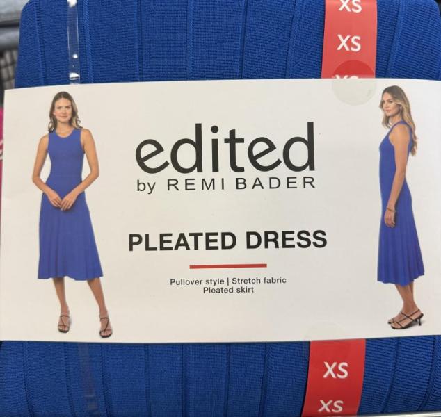 New Women's Edited Pleated Dresses Msrp $5,960