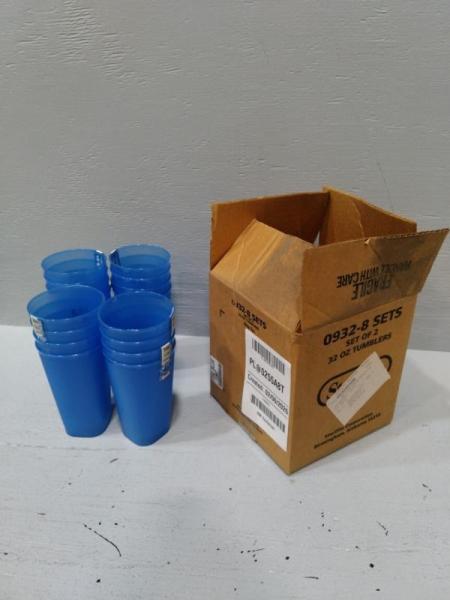 General Merchandise - Sterilite Turqouise Blue & Blue Tumblers, Assorted Toys, Febreze Fresheners - MSRP $1,120