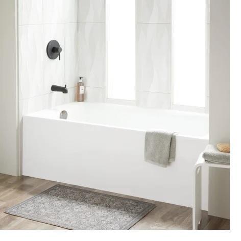 Signature Hardware SHSKS6036LWH Soaking Bathtub - MSRP $1,099