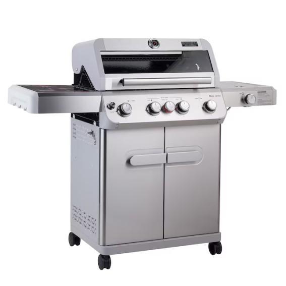 Monument Mesa LP Gas Grill, Craftsman Gas String Trimmer,  Kinsley 5-Light LED Vanity Light - MSRP $3,018