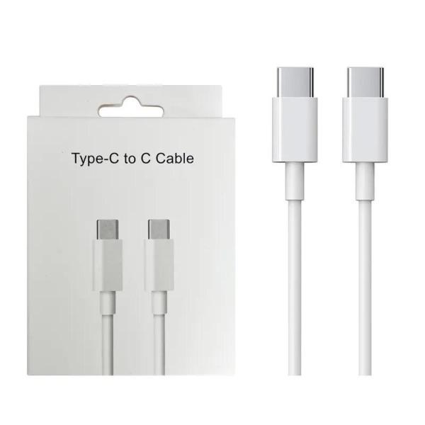 New 200pc -PD Type-C- Cable For iPhone 17, 16, 15, 14, 13, 12, 11,