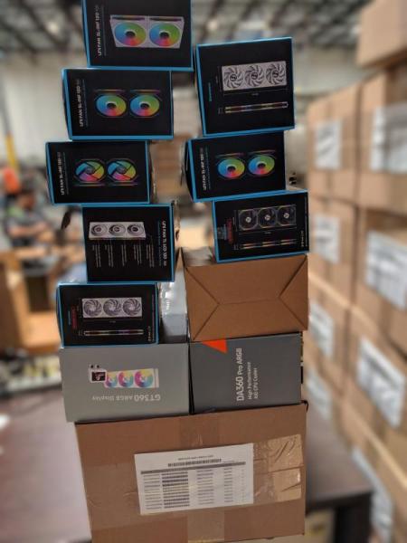 Liquid Cooler, Power Supplies, Gaming, Computer Accessories Lot & More- $1.6K - 18 Qty.