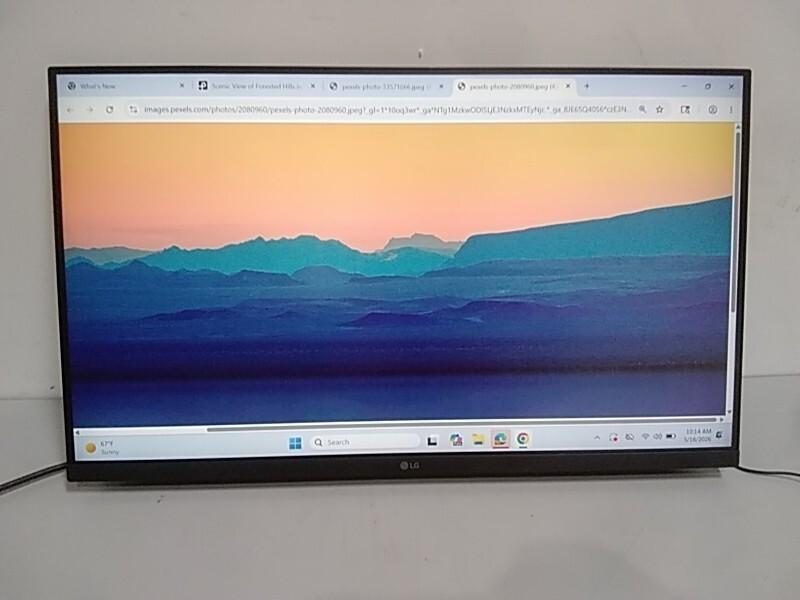 A Grade - LG 27BR400-B 27" 1920 x 1080 3-Side Borderless IPS Full HD Monitor - MSRP $155