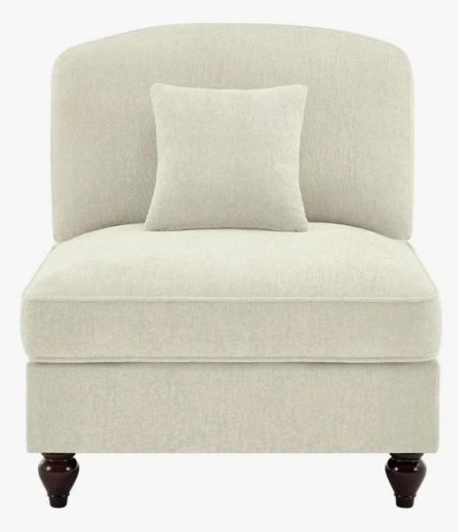 Housewares - Liljan 30'' Mounted Single Bathroom Vanity, Armless Sofa Chenille, Alcantara 3-Seater Sofa - MSRP $2,822