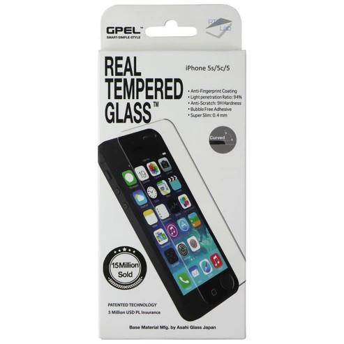 185 GPEL Real Tempered Glass Screen Protector for iPhone 5 Series