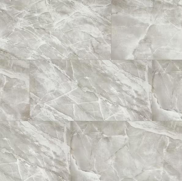 Flooring & Rugs - Daltile Brimrose Marble Eclipse 24 in. x 48 in. Polished Porcelain Floor - Est Retail $1,206 - 1 plt