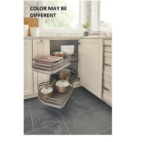 Rev-A-Shelf 5372-15-FOG-L Two Tier Lazy Susan - MSRP $546