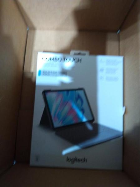 Logitech Combo Touch iPad Air Keyboard Case with Detachable Keyboard, Oxford Gray - MSRP $199