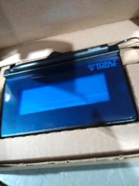 Topaz T-S460-HSB-R USB Electronic Signature Capture Pad - MSRP $145