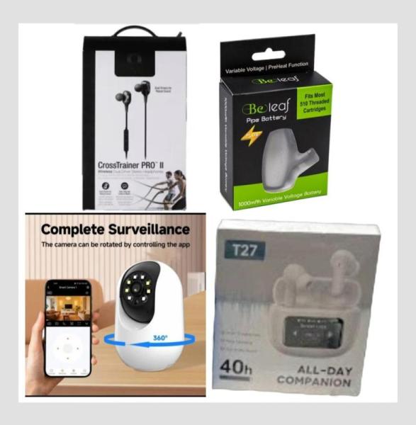 Powerbanks, Cameras, Earbuds, Ink, Outdoor Items & More