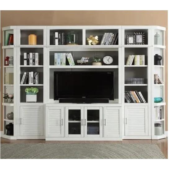 Furniture - Alekhya 56" Bookcase TV Hutch, ELLIOT BOOKSHELF BASE, Nadette Headboard & Footboard & More - MSRP $5,090