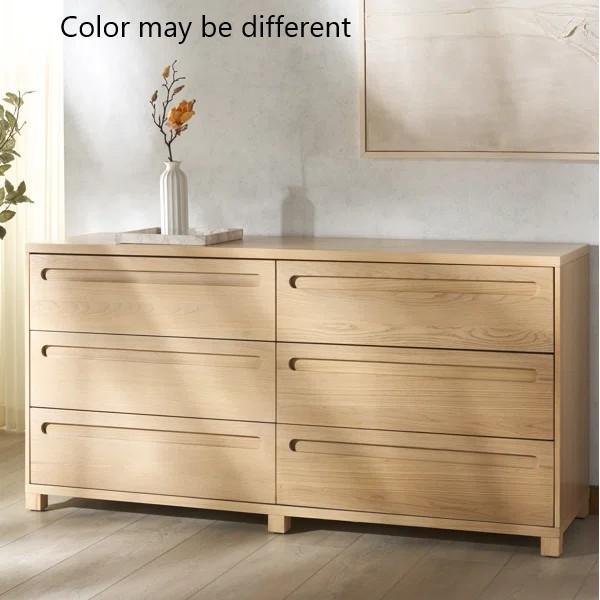 Lesheka 6 Drawer Wood Dresser - MSRP $1,297