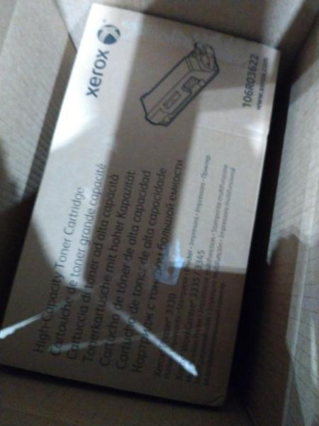 Xerox Phaser 3330 Black High Capacity Toner Cartridge - MSRP $200