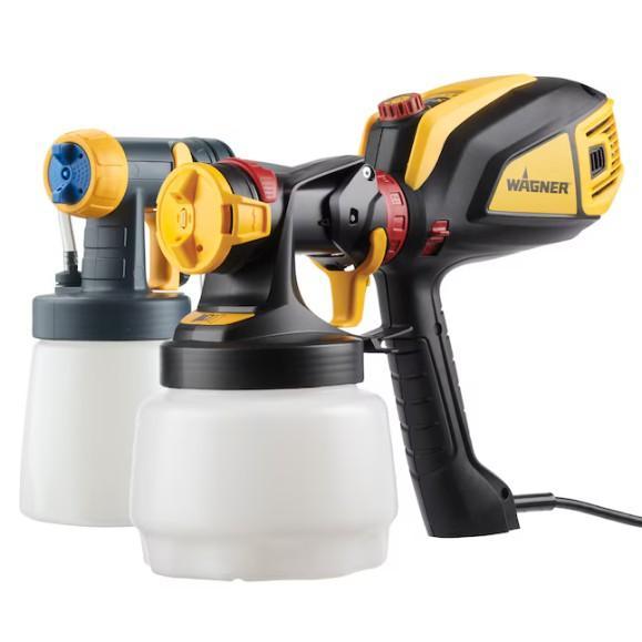 Wagner Flexio Paint Sprayer, Drexler Showerbar, Levolor White Vinyl Roller Shade - MSRP $3,011