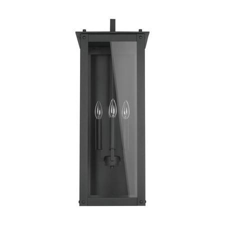 Capital Lighting 934641BK Tall Outdoor Wall Sconce - MSRP $478