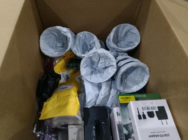 General Merch - Nextled Keychain Flashlight, IJoy Flexible Power Strip, Midea Refrigerator Freezer Fan - MSRP $585