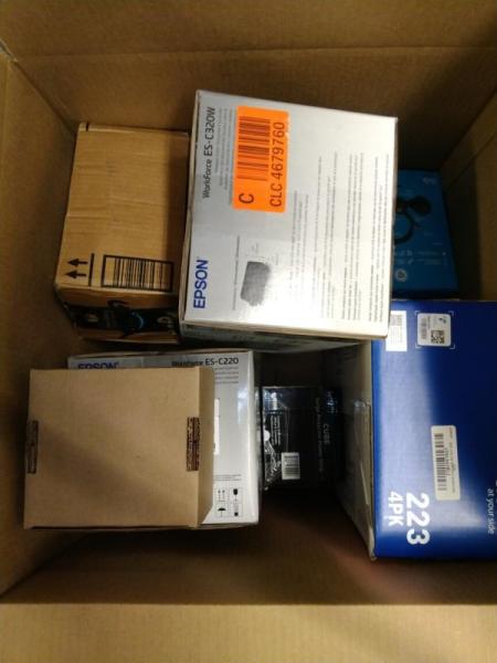 Electronics - Brother Color Printer, Eero Max 7 Router, Ealink Wireless Charging Stand - MSRP $2,655