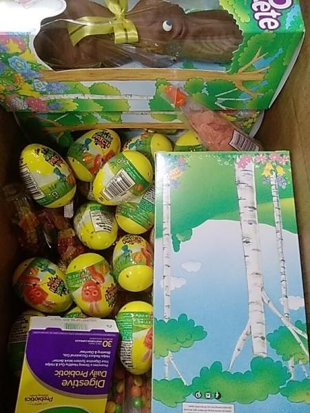 Grocery - Lindt Milk Chocolate Bunny, Quaker Rice Crisps, M&M's Chocolate Easter Cane - MSRP $6,447