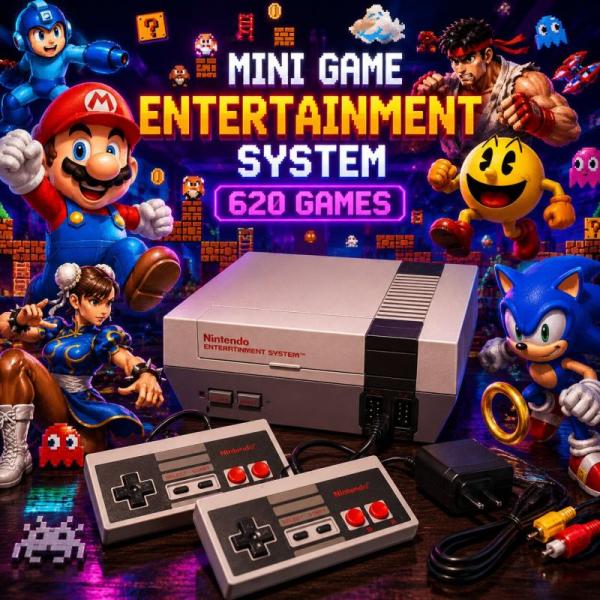 Classic Edition Mini Console Entertainment 620 Video Games 50 unit