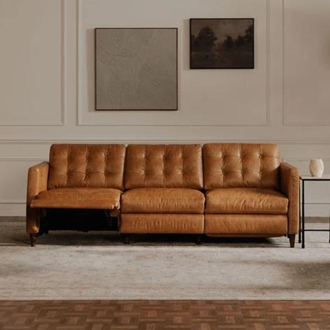 TRUCKLOAD - Furniture - Appiah Power Recliner Sofa, Finnian Dresser, Yumiko Velvet Sofa, Bobbi Sofa - MSRP $52,435