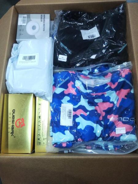 General Merchandise- Queshark Cycling Sunglasses, Motion Sensor Light Switch, 3D Baby Bath Sponge - MSRP $625