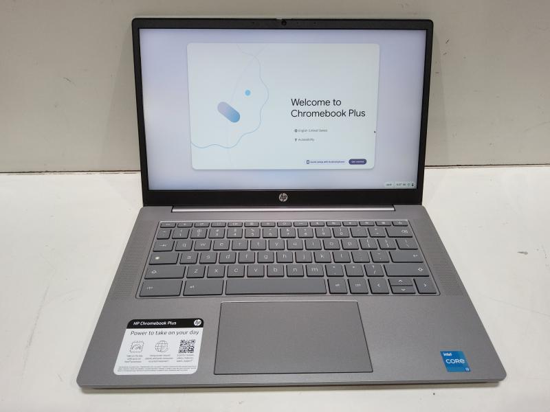 B Grade - HP Chromebook Laptop Computer 14" FHD Intel Core i3 8 GB memory (Missing Cable) - MSRP $649
