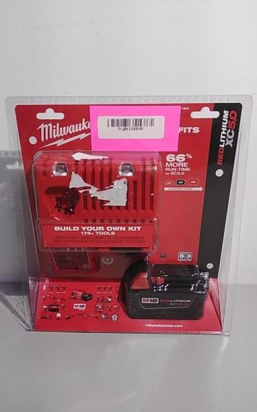 NEW - Milwaukee M18 18-Volt Lithium-Ion XC Starter Kit with One 5.0Ah Battery and Charger - MSRP $219