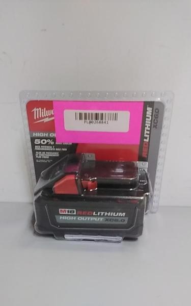 NEW - Milwaukee M18 18-Volt Lithium-Ion High Output Battery Pack 6.0Ah - MSRP $199