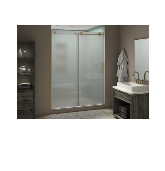 Aston SDR984FRUW.UC-NBR-6080 Frameless Shower Door - MSRP $1,466