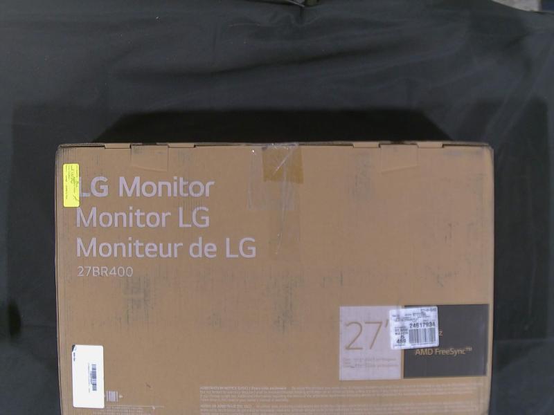A Grade - LG 27BR400-B 27" Class Full HD Gaming LCD Monitor, 16:9, Matte Black - MSRP $159