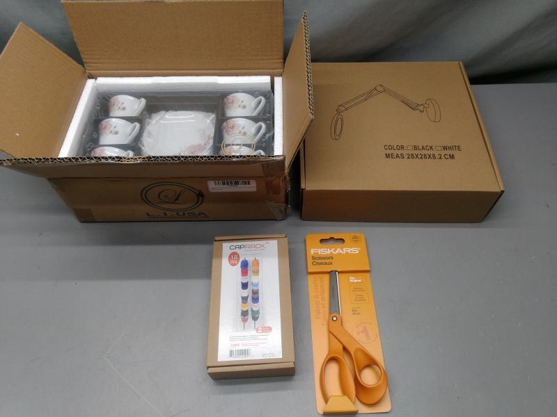 General Merchandise - Bestgoods Black Stainless Steel, Fiskars 8" Original Handled Scissors- MSRP $2,517