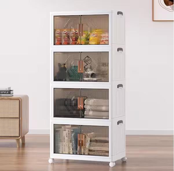 Home Decor- VECELO 53.1in 4-Tier Cabinet Organizer, Space Solutions, Gymax, FUFU&GAGA, NATURAE DECOR -Est Retail $1,950