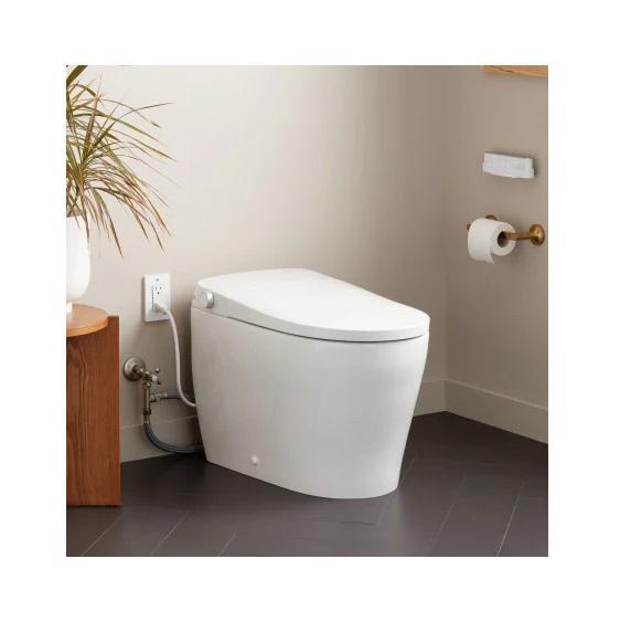 Signature Hardware 473603 Elongated Toilet - MSRP $2,198