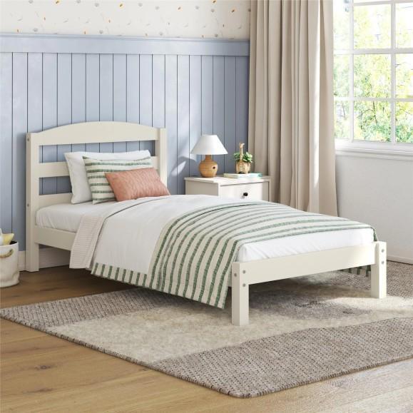 Furniture - Leighton Wood Twin Bed, Small Space Twin over Full Bunk Bed, and More - MSRP $1,399