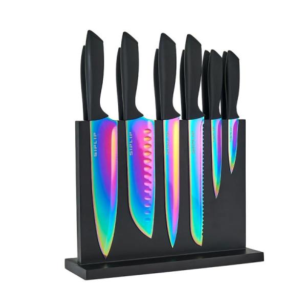 Kitchen - SipLip Knife Set, Biffley Copper Cup, Raedan 120" Table Runner - MSRP $24,919