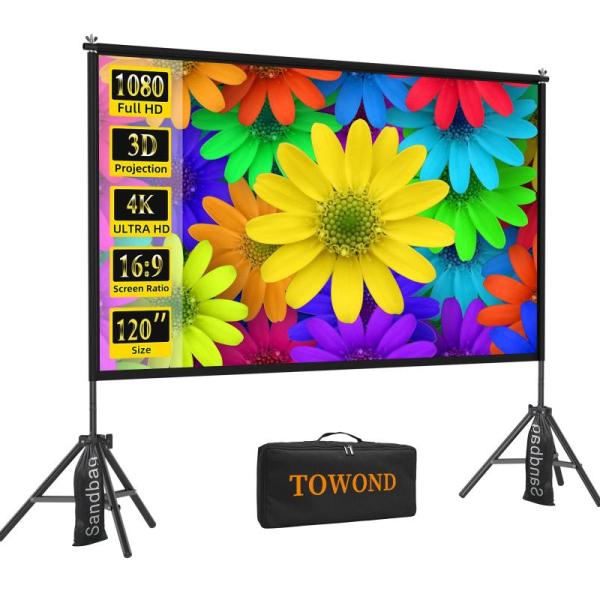Electronics - Towond Projector Screen, Vital Translation Earbuds, Starlink Mini Cable - MSRP $2,755