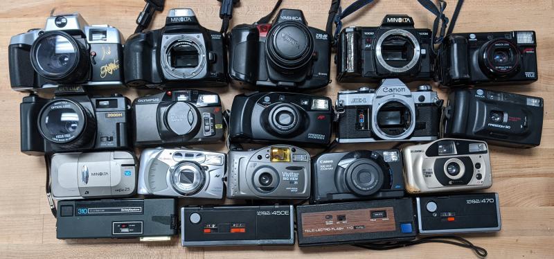 Cameras by Canon, Kodak, Nikon, Olympus & More, 100 Units MSRP $15,000