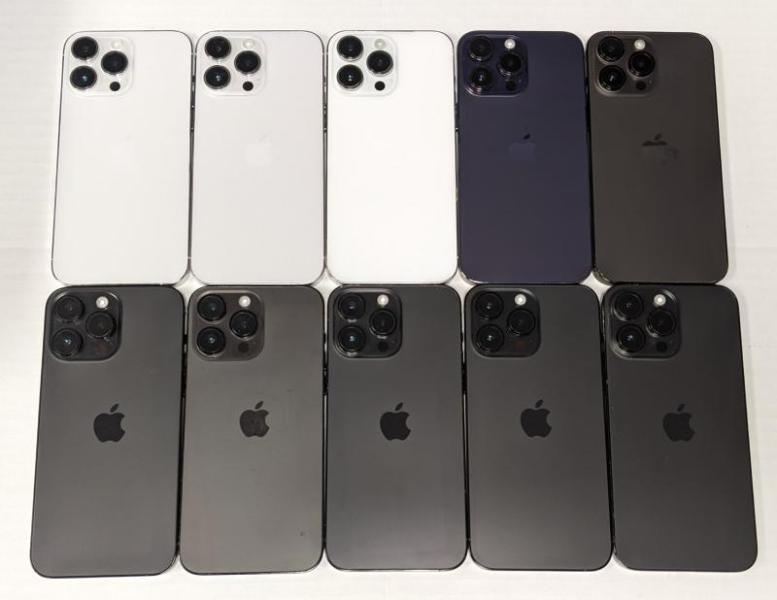 Apple iPhone 14 Pro Max, 128GB, Unlocked, 10 Units, MSRP $11,000