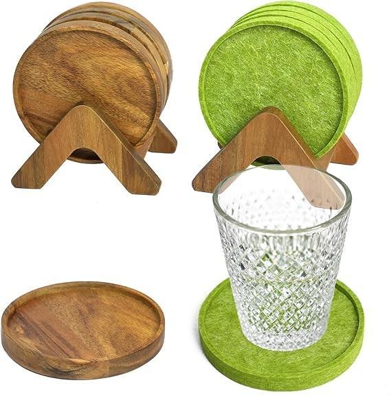 Kitchen - Solino Table Runner, Acacia Wood Coaster Set, Mother's Day Banner - MSRP $1,403