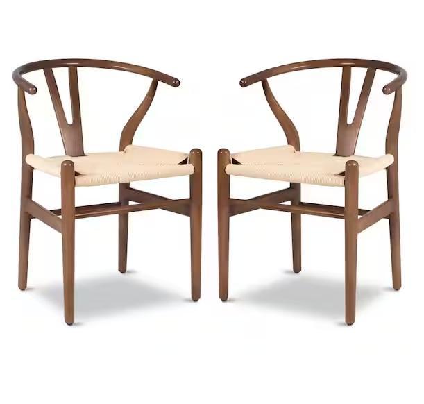 Home Decor - Poly & Bark Weave Walnut Chair, Nathan James, BYBLIGHT, Tvilum, AMGOOD, Carnegy Avenue - Est Retail $1,319