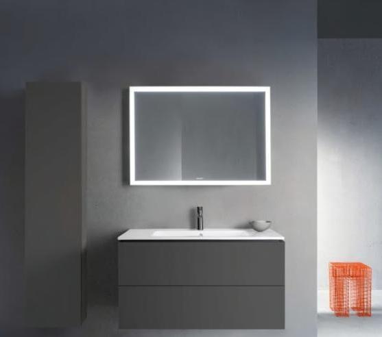 Duravit Two Drawer Vanity in Matte Graphite - MSRP $2,175