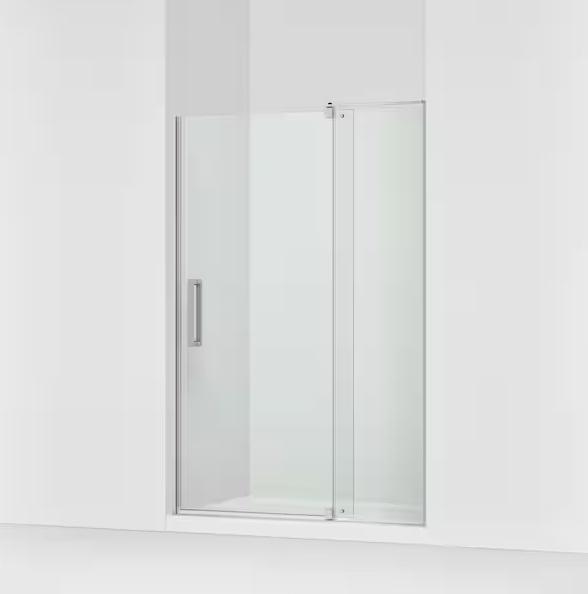 Mixed Lot - KOHLER Echelon Frameless Pivot Shower Door, Delta Sliding Shower Door, RYOBI - Est Retail $2,139 -1plt
