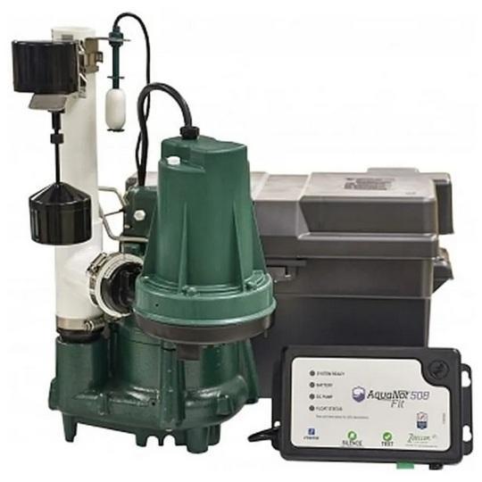 Zoeller 508-0016 Backup Sump Pump System - MSRP $1,143