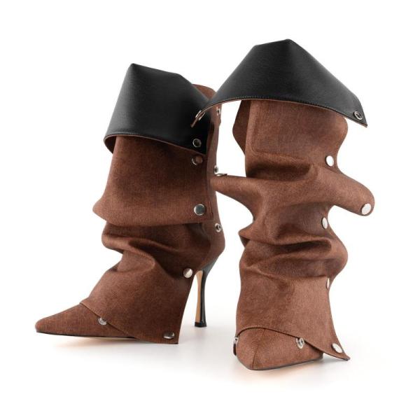 Shoes - KaroNairy Stiletto High Heel Ankle Boots, GOUPSKY Leopard Mary Jane Shoes, Koolaburra Mini Boots - MSRP $30,306