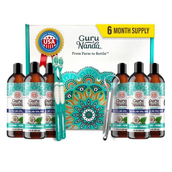 Beauty - Finger Secret 18ml/0.63floz Base Coats, GuruNanda CocoMint Oil Pulling Mouthwash, Amlaidu Clips - MSRP $13,585